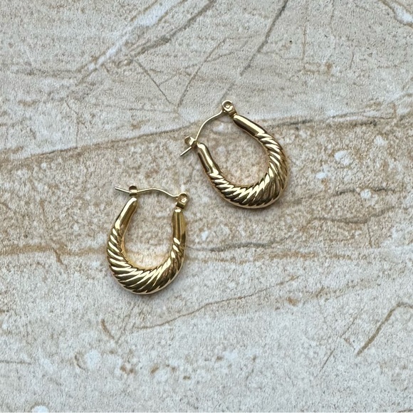 Fashion Earrings Jewelry Gold New - Picture 3 of 7